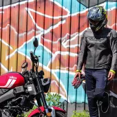 Bunda na moto XRC Heilig 2.0 grey/blk vel. 50