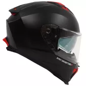 Helma na moto XRC Sinister R matt black/red