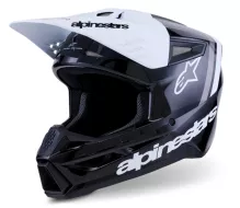 MX helma Alpinestars SM3 Radium black/white/grey glossy