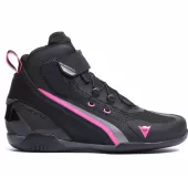 Dámské boty Dainese HERIAN AIR SHOES WMN BLACK/FLUO PINK