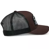 Kšiltovka Alpinestars Heritage patch Trucker brown/black