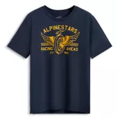 Tričko Alpinestars Heritage patch navy