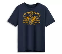 Tričko Alpinestars Heritage patch navy