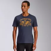 Tričko Alpinestars Heritage patch navy