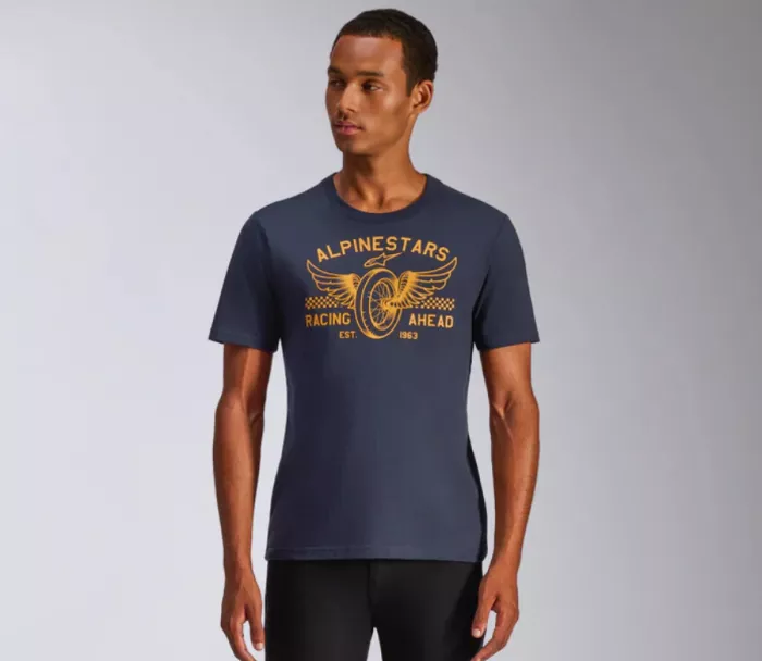 Tričko Alpinestars Heritage patch navy