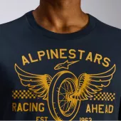 Tričko Alpinestars Heritage patch navy