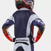 Dětský MX dres Alpinestars Youth Racer Hoen grey/orange/black