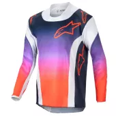 Dětský MX dres Alpinestars Youth Racer Hoen grey/orange/black