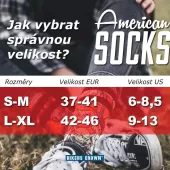 Designové ponožky American Socks AS211 Horror Time