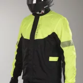 Voděodolná bunda Alpinestars Hurricane fluo/black