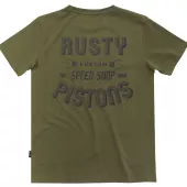 Rusty Pistons RPTSM97 Hulton khaki triko