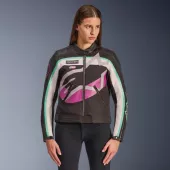 Dámská bunda Alpinestars Idles black/off white/purple