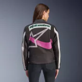 Dámská bunda Alpinestars Idles black/off white/purple