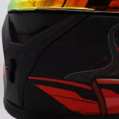 Helma na moto XRC Illustrator matt red