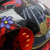 Helma na moto XRC Illustrator matt red