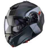 Výklopná helma Caberg Duke Evo Indy matt black/gun metal/grey