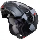 Výklopná helma Caberg Duke Evo Indy matt black/gun metal/grey