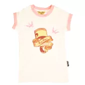 Dívčí triko Rusty Pistons Ino white/pink