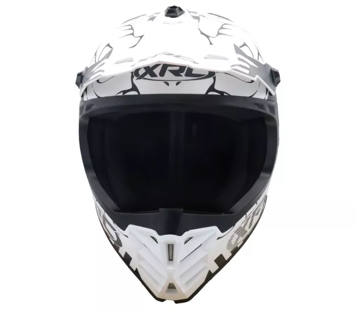 Dětská motokrosová helma XRC MX Jasper Youth 2.0 black/white