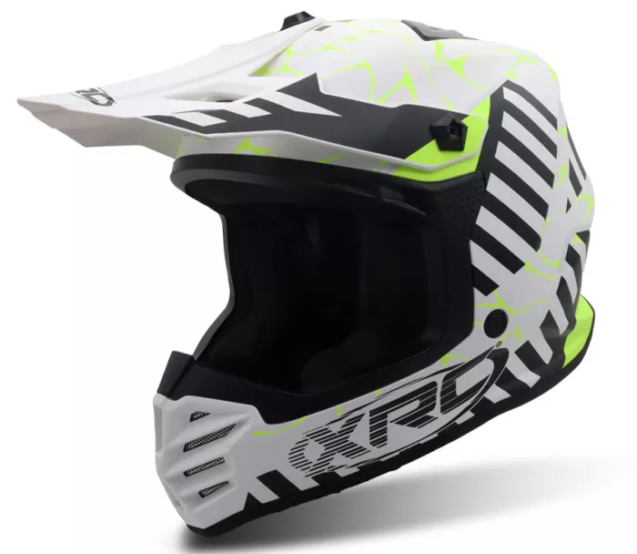 MX helma XRC Jasper Youth 2.0 black/white/fluo