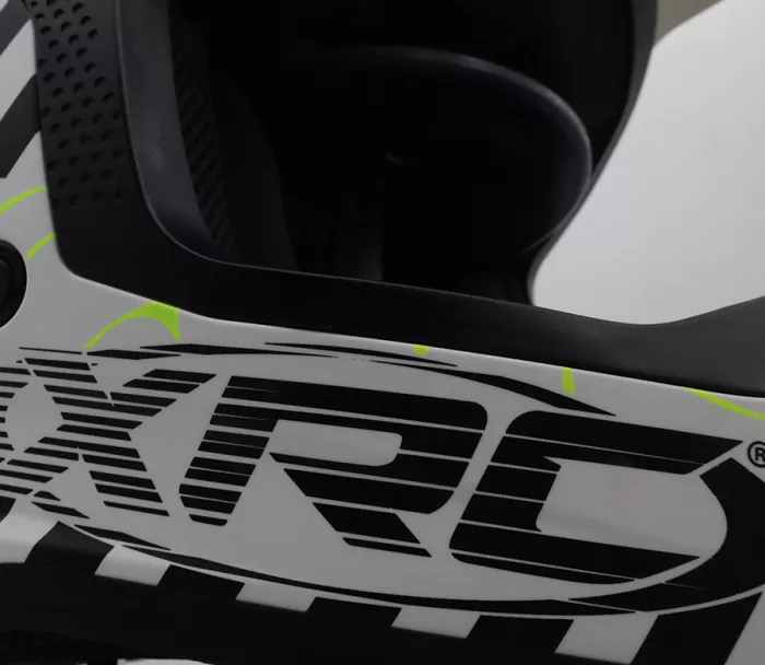 MX helma XRC Jasper Youth 2.0 black/white/fluo