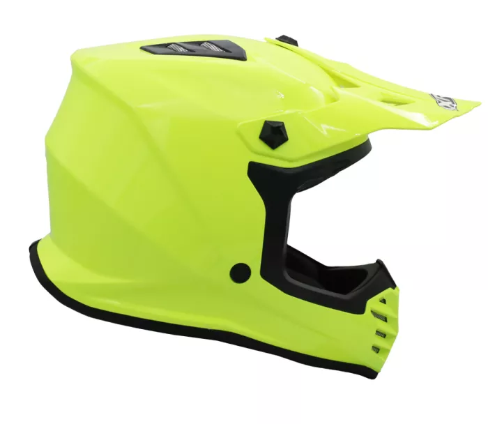Dětská motokrosová helma XRC Jimmy 2.0 yellow fluo