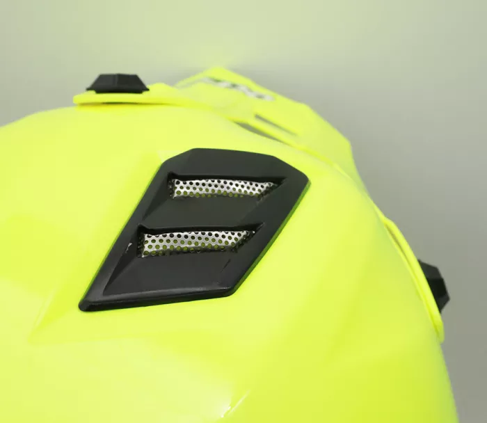 Dětská motokrosová helma XRC Jimmy 2.0 yellow fluo