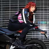 Dámské boty na moto 2026 Alpinestars Woman Judy WP black