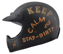 Rusty Pistons RPHE13 vel.M Cross over art Keep Calm Stay Dirty tan/orange