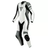 Dámská kombinéza Dainese KILLALANE pearl white/charcoal gray/black