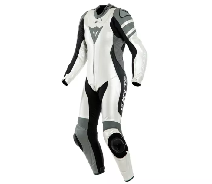 Dámská kombinéza Dainese KILLALANE pearl white/charcoal gray/black