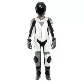 Dámská kombinéza Dainese KILLALANE pearl white/charcoal gray/black