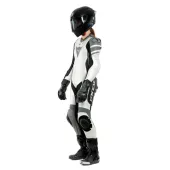 Dámská kombinéza Dainese KILLALANE pearl white/charcoal gray/black