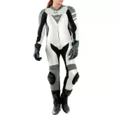 Dámská kombinéza Dainese KILLALANE pearl white/charcoal gray/black