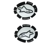 Kolenní slider Alpinestars GP Plus white/black