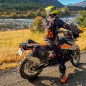 Batoh na moto Kriega KRUT9-O Trail 9 orange