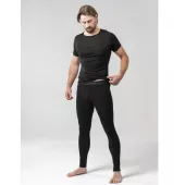 Pánské legíny Devold GO Lauparen Merino 190 Longs black
