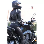 Dámské kožené legíny na moto Trilobite leggins black