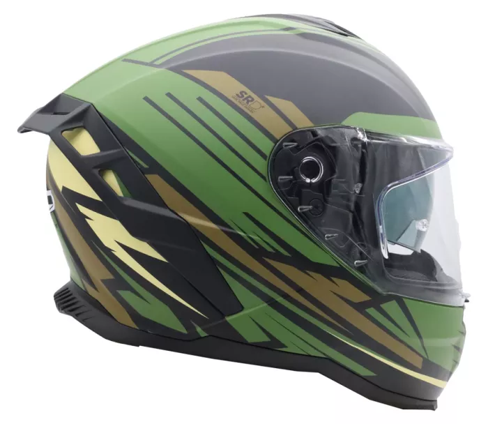 Integrální helma XRC Loomis khaki/blk/brown/beige