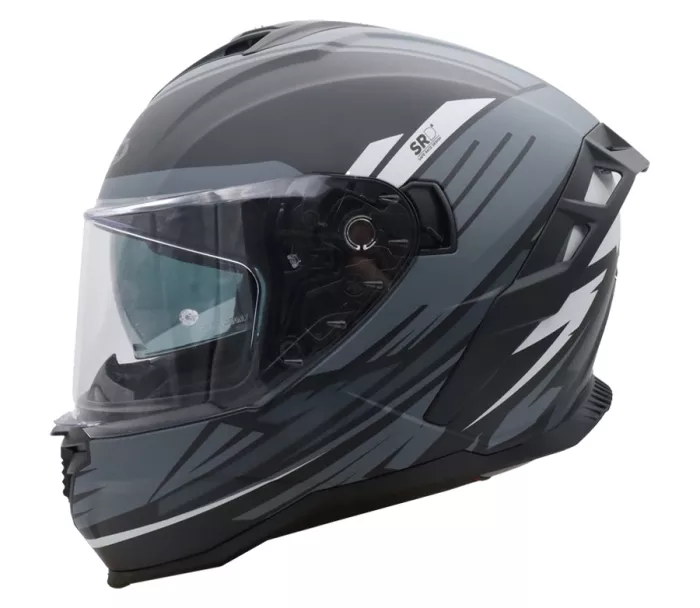 Integrální helma XRC Loomis blk/grey/light grey