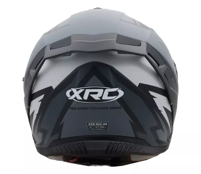 Integrální helma XRC Loomis blk/grey/light grey