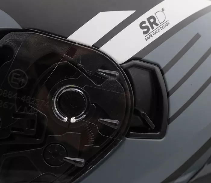 Integrální helma XRC Loomis blk/grey/light grey