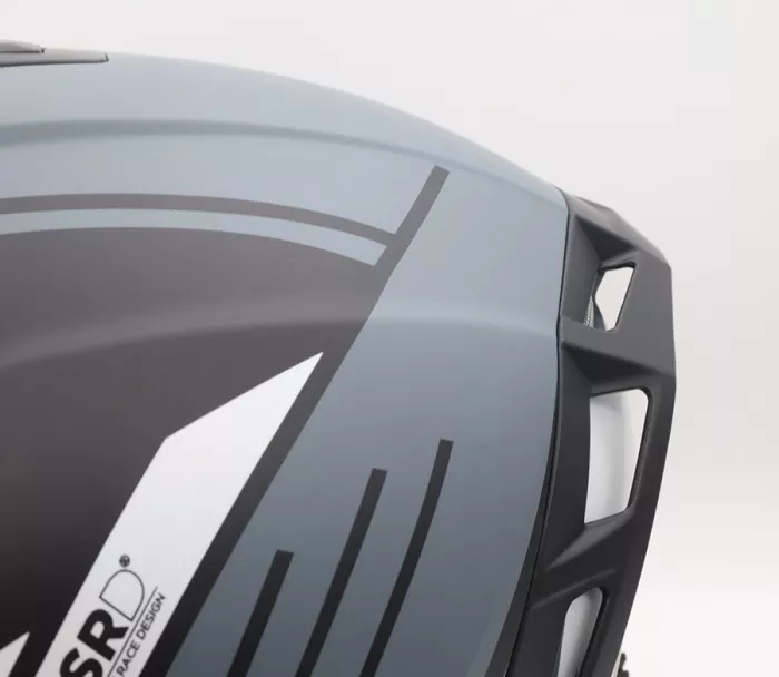 Integrální helma XRC Loomis blk/grey/light grey