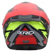 Helma na moto XRC Loomis red/blk/grey/yellow