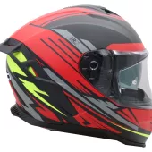 Helma na moto XRC Loomis red/blk/grey/yellow