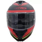 Helma na moto XRC Loomis red/blk/grey/yellow