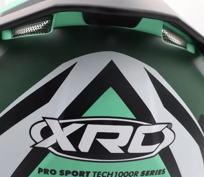 Integrální helma XRC Loomis blk/trqs/dark green/wht