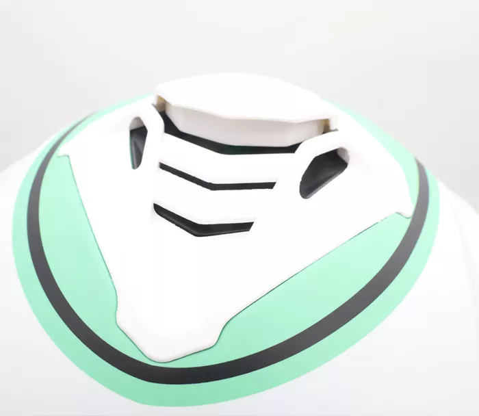 Integrální helma XRC Loomis blk/trqs/dark green/wht