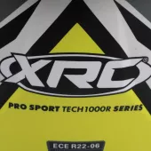 Motocyklová helma XRC Loomis blk/wht/grey/fluo