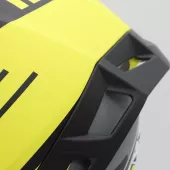 Motocyklová helma XRC Loomis blk/wht/grey/fluo